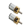 Micro Gear Reduction DC Motor with 30:1 Metal Gearbox