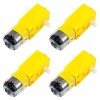 QBM DC BO Motor Dual Shaft Smart Car Robot Gear Motor Pack